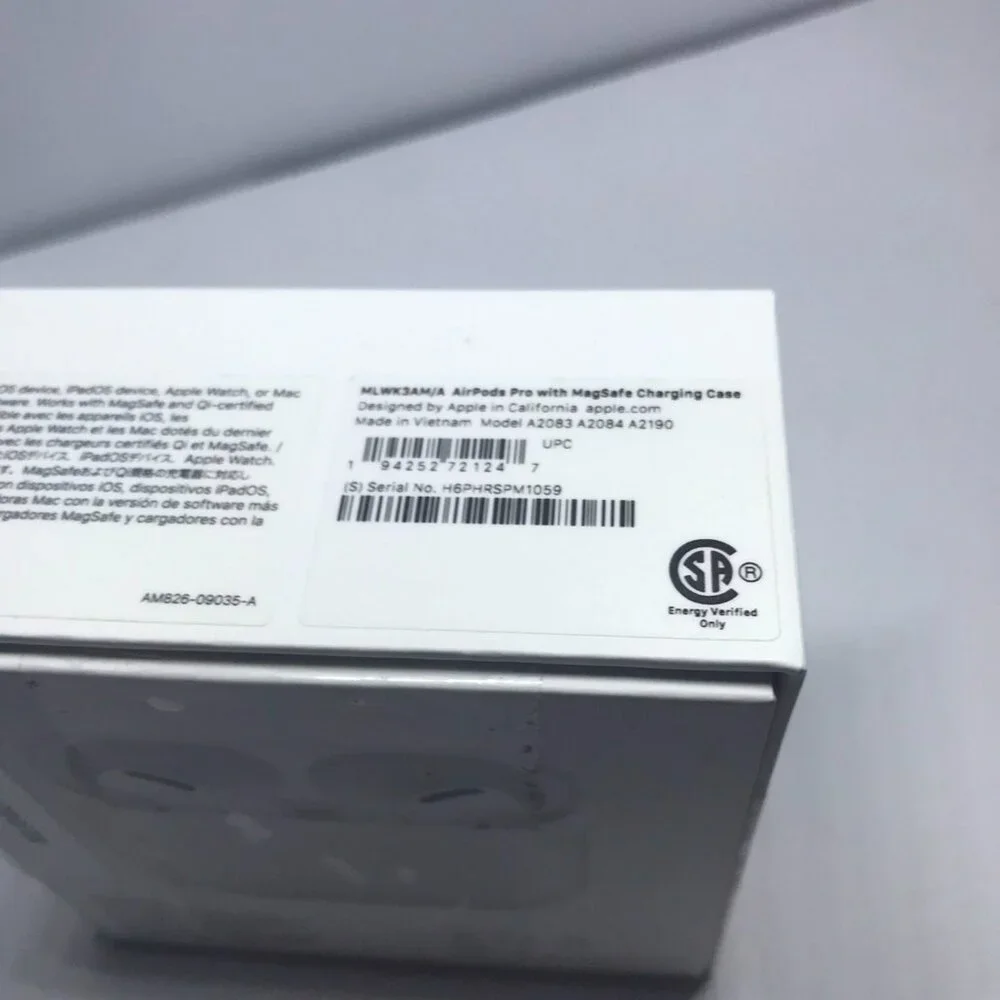 Apple AirPods Pro with MagSafe Wireless Charging Case - White MLWK3AM/A